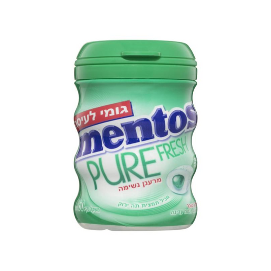 MENTOS GUM PURE FRESH SPEARMINT BOTTLE 6/60g