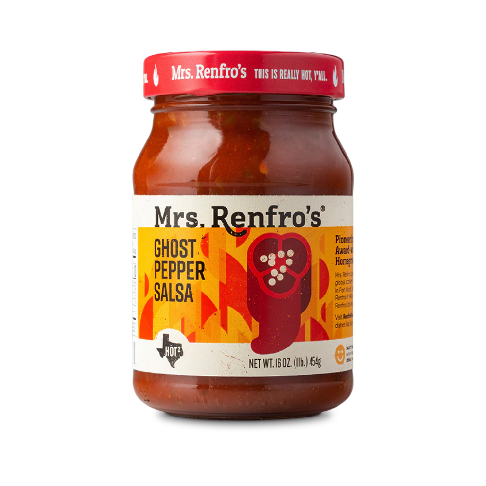 mrs renfro's ghost pepper salsa 6/16oz