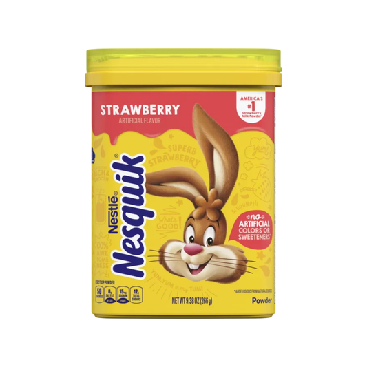 NESQUIK STRAWBERRY POWDER 6/9.38oz