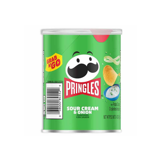 PRINGLES SOUR CREAM & ONION 12/1.41oz