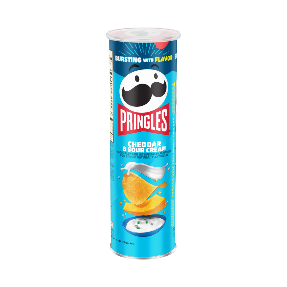 PRINGLES CHEDDAR AND SOUR CREAM 14/5.5oz