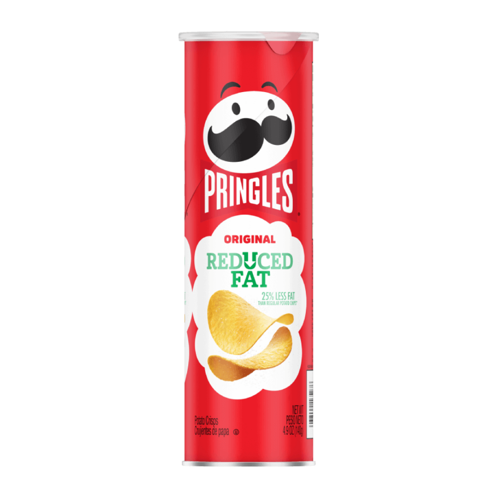 PRINGLES ORIGINAL REDUCED FAT 14/4.9oz