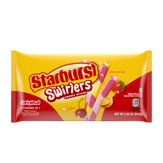 STARBURST SWIRLERS STICKS IN DISPLAY 10/2.96oz