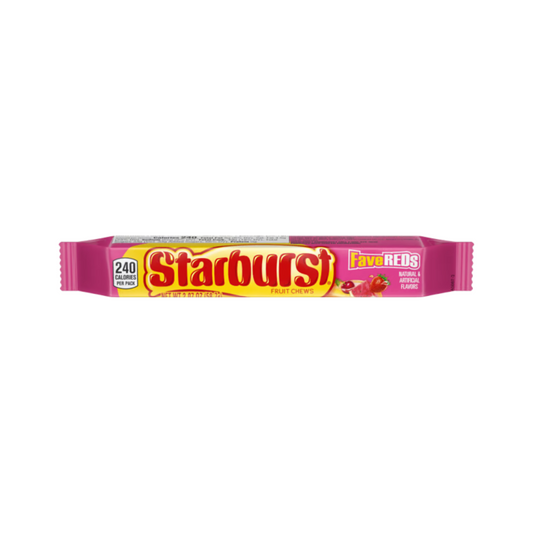 STARBURST STICK IN DISPLAY FAVE REDS 24/2.07oz