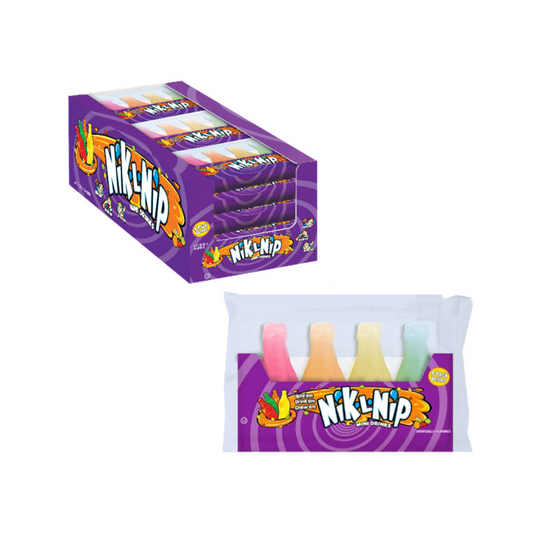NIK-L-NIP WAX BOTTLES 4PK 18/40g