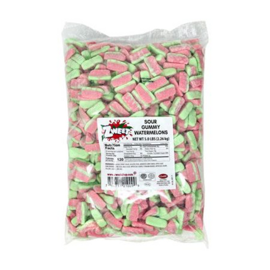 ZWEET GUMMY SOUR WATERMELON BULK 4/2.26kg