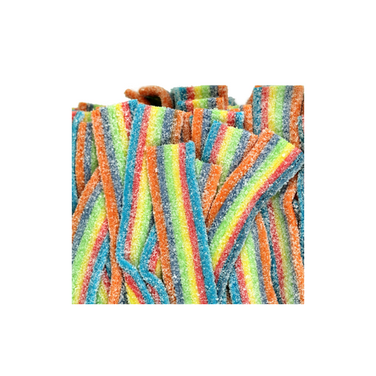 ZWEET SOUR BELTS RAINBOW BULK 4/2.26kg