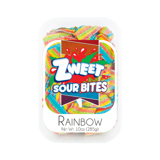 ZWEET SOUR RAINBOW BITES 6/10oz