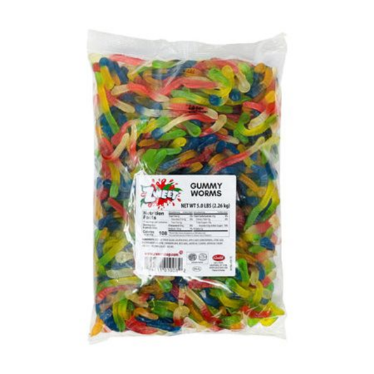 ZWEET GUMMY WORMS BULK 4/2.26kg