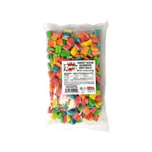 ZWEET SOUR RAINBOW BRIX BULK 4/2.26kg